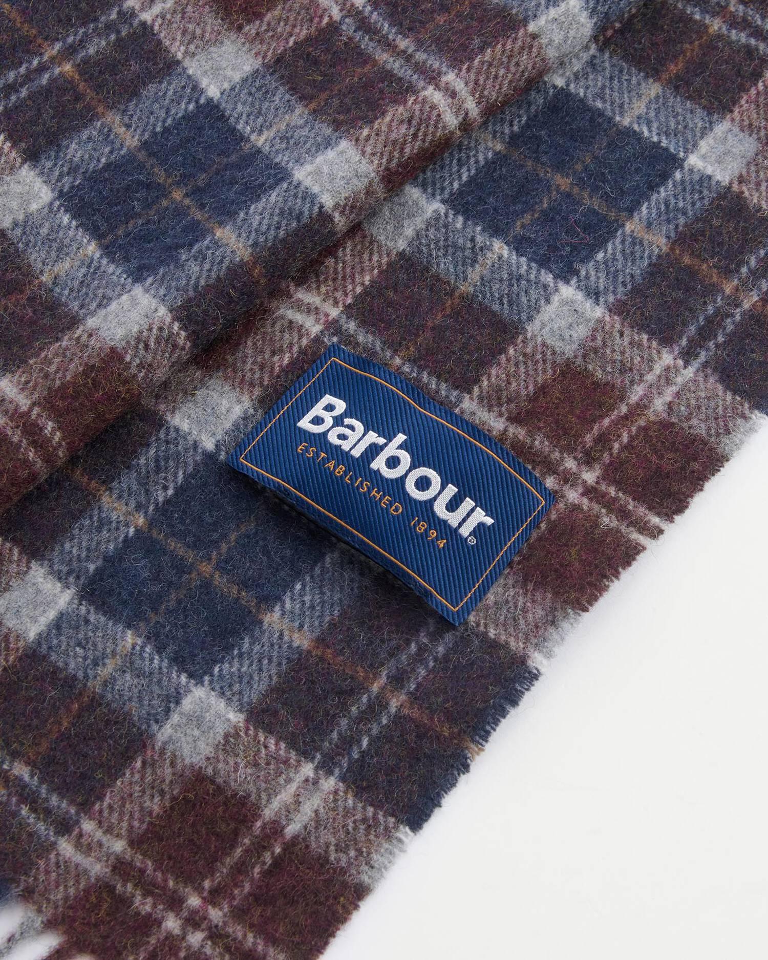 Sciarpa in lana d'agnello Tartan USC0001 TN38 BARBOUR 