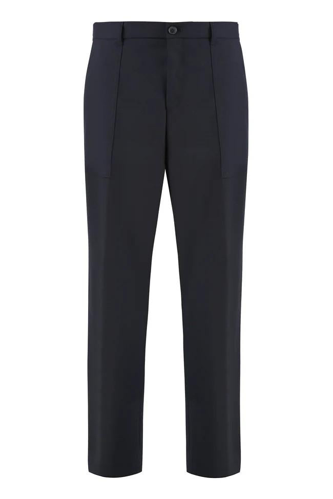 Pantaloni in lana vergine 50546347 404 BOSS 