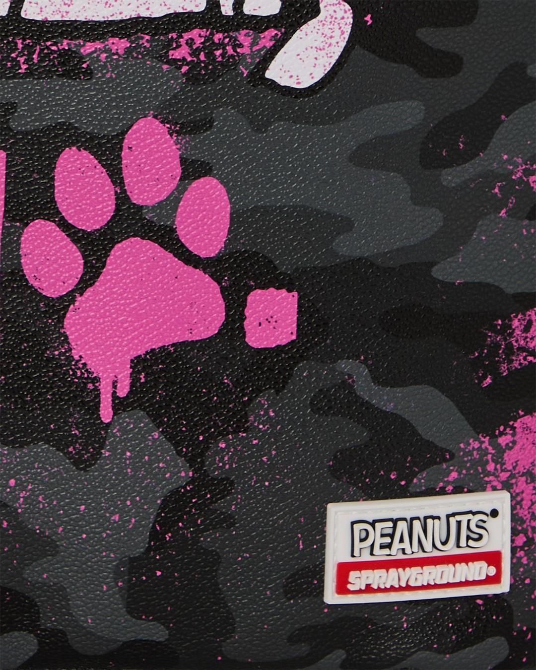 Peanuts Snoopy pink stencil dlxsv backpack 910B8781 NSZ SPRAYGROUND 