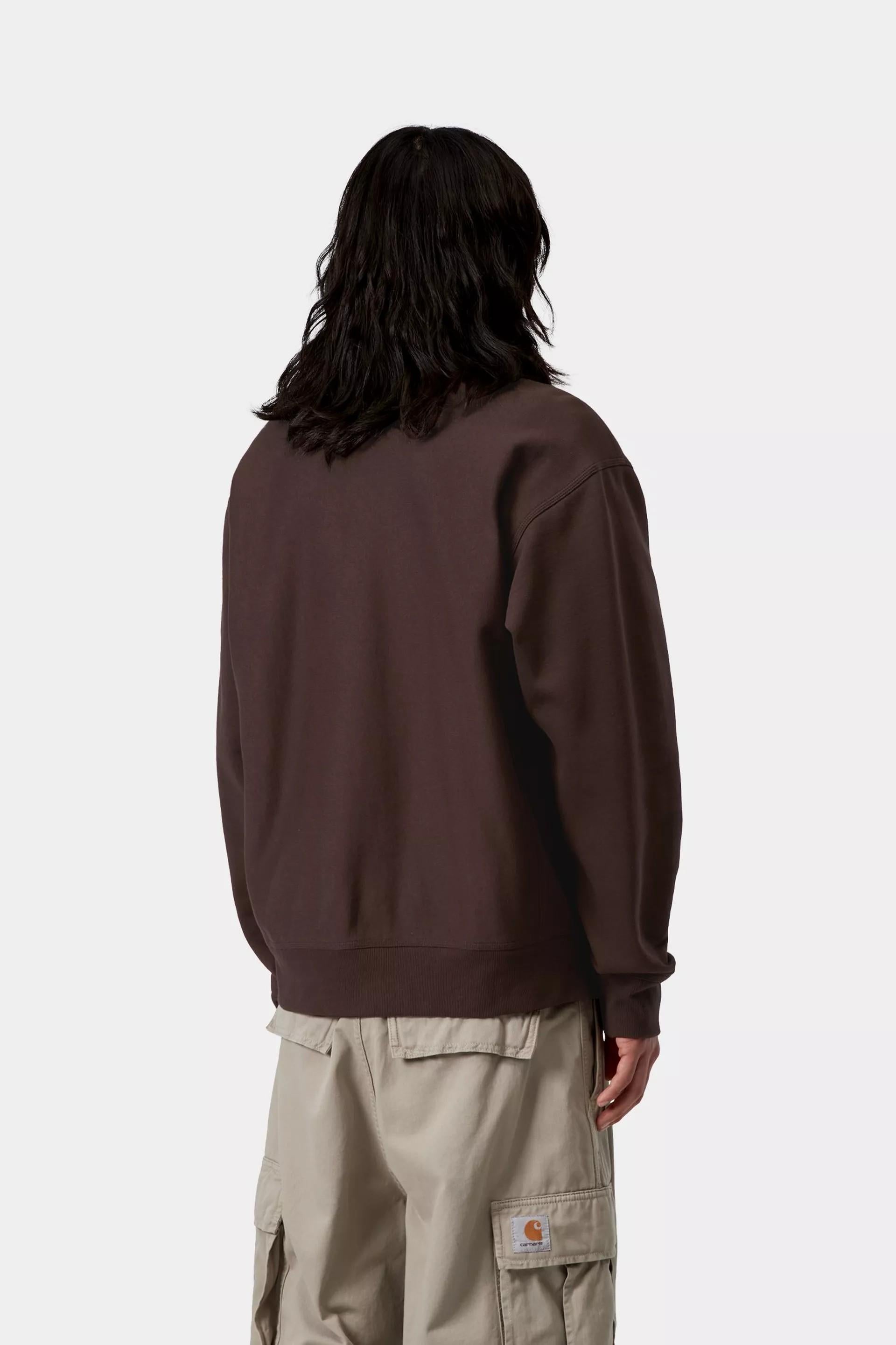 American Script Sweatshirt I025475 33HXX CARHARTT WIP 