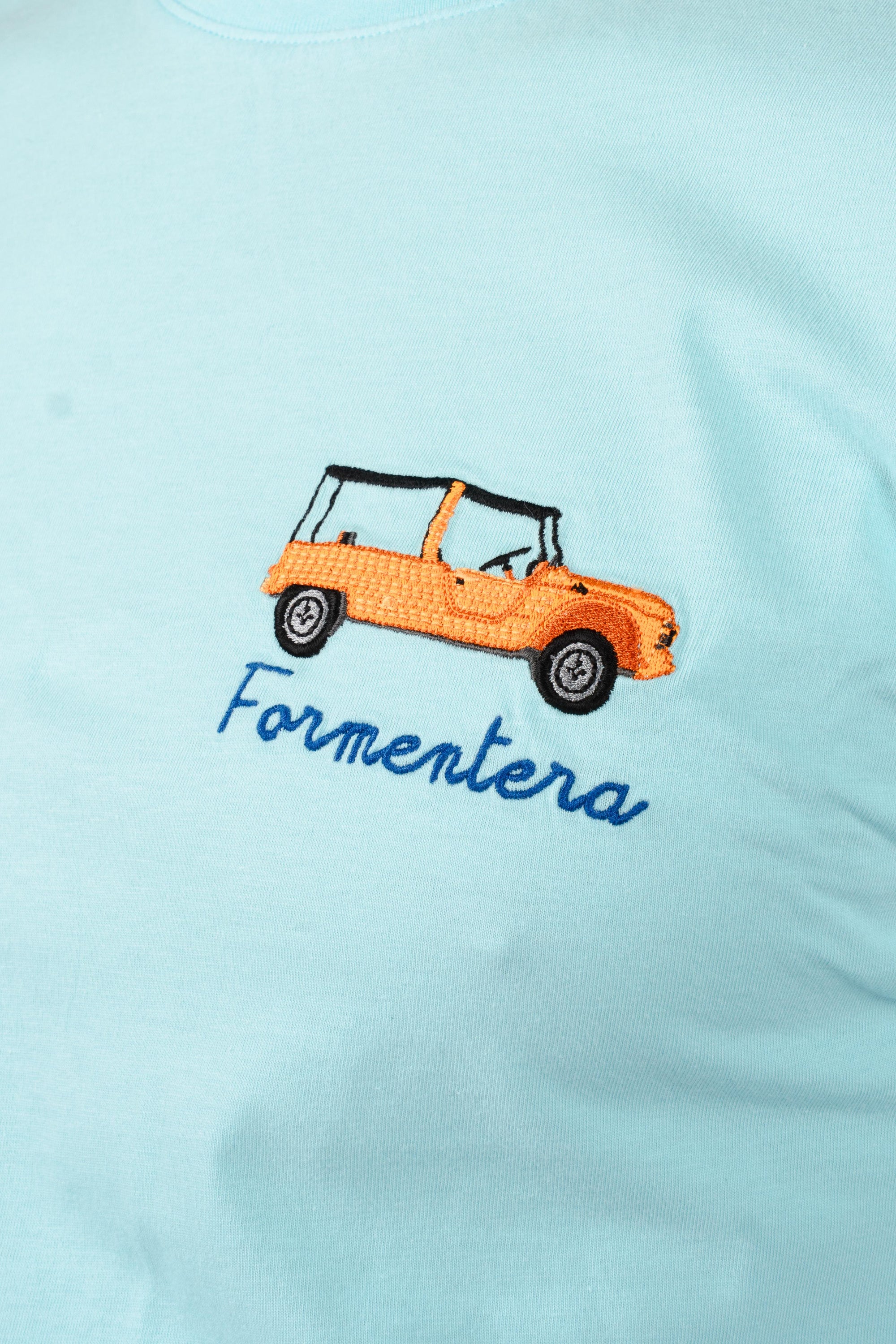 T-shirt Portofino ricamo Formentera POT0001 03246L MC2 SAINT BARTH 