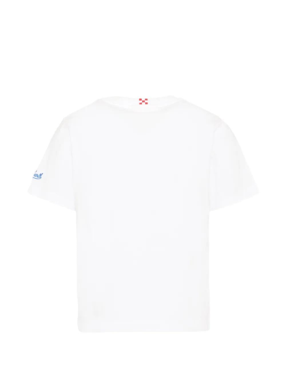 Eddy crab-print pocket T-shirt EDD0001 01945L MC2 SAINT BARTH 