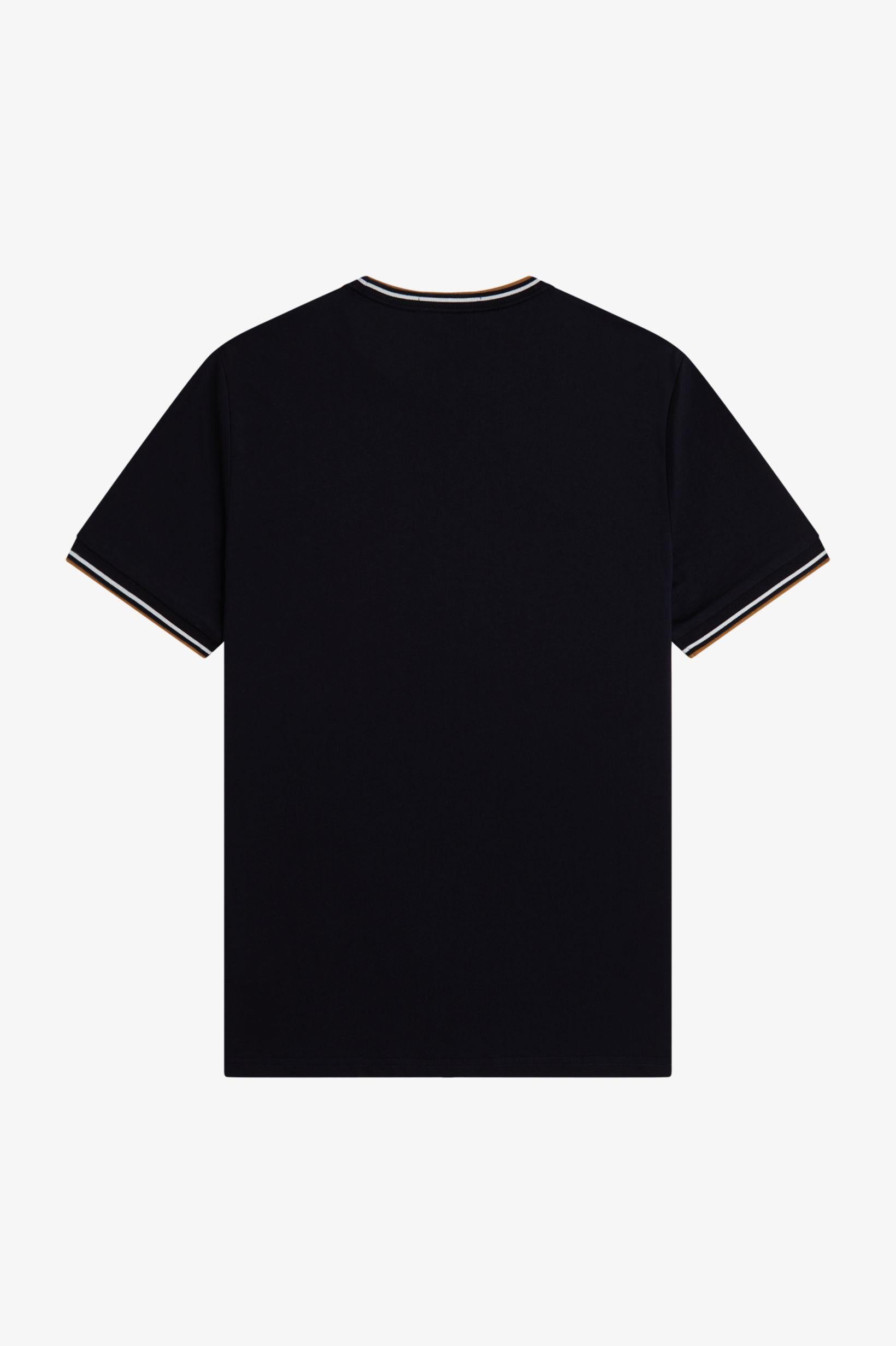 T-shirt con doppia riga M1588V57 P69 FRED PERRY 
