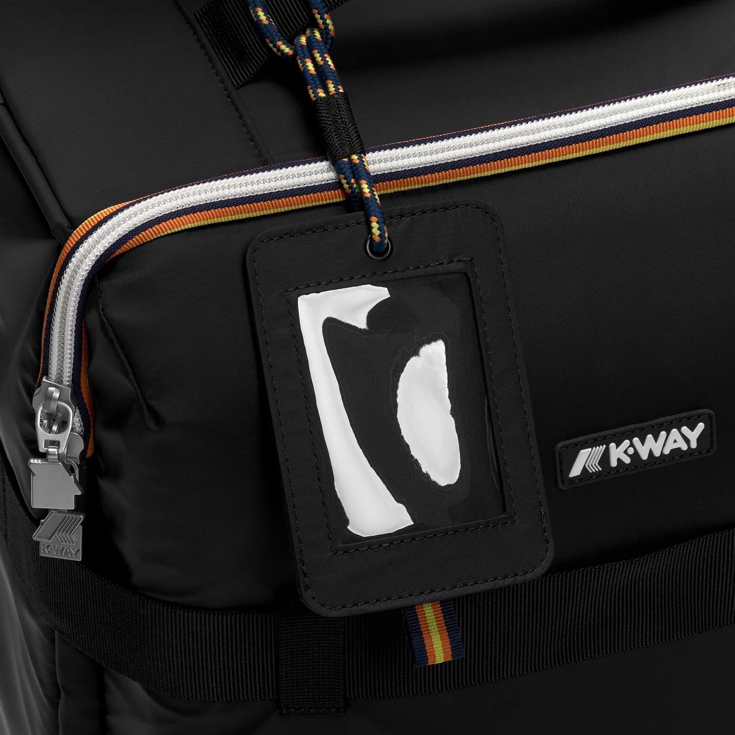 Trolley Luggage Bag Unisex Nero K2127IW Y05 K-WAY ACCESSORIES 