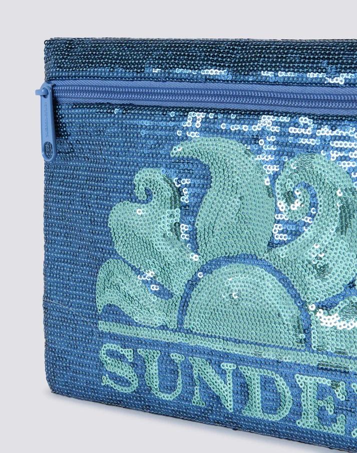 Cher pochette con paillettes azzurro AW912ABPA400 07501 SUNDEK 