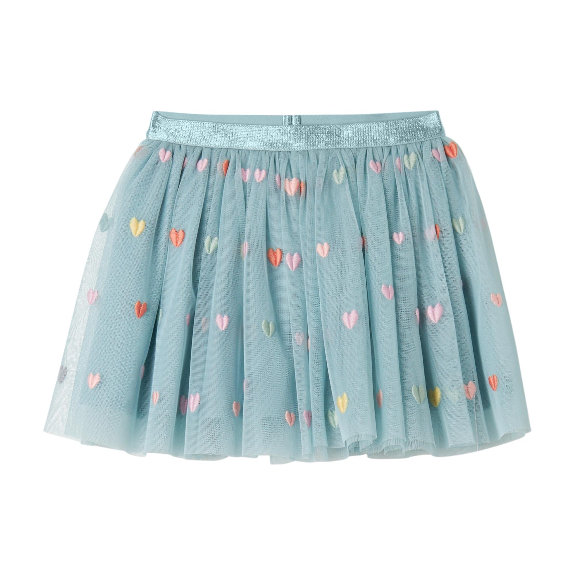 Gonna a Strati in Tulle con Ricamo Cuore TX7A51Z3079 923MC STELLA MCCARTNEY 
