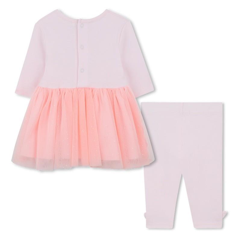 Set abito e leggings U21454 450 BILLIEBLUSH 
