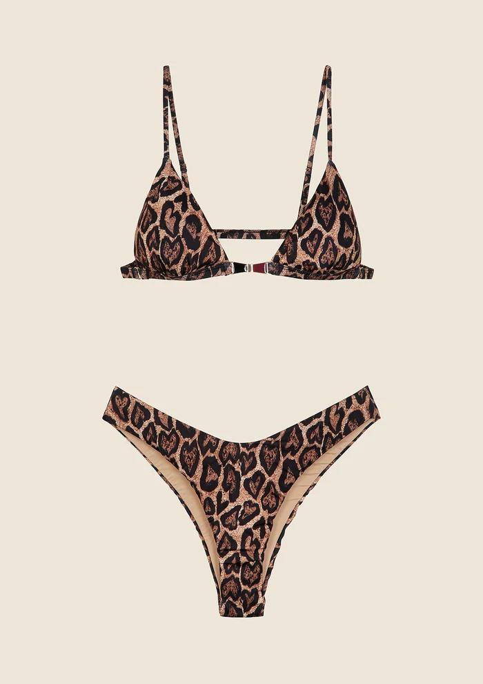 Bikini Triangolo con Slip Americano Fisso Fantasia 0020X 26 F**K 