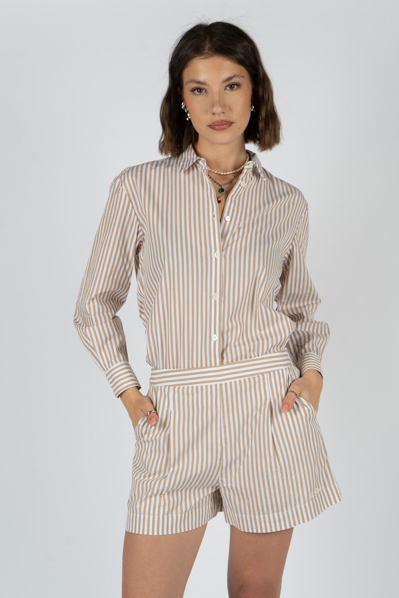 Short Amani a righe AMN0001 00724L MC2 SAINT BARTH 