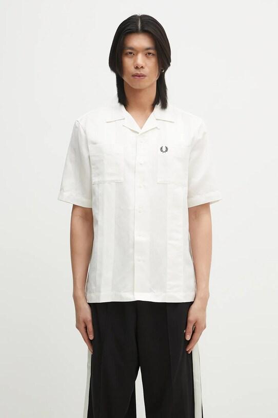 Camicia con colletto revere M982253 129 FRED PERRY 