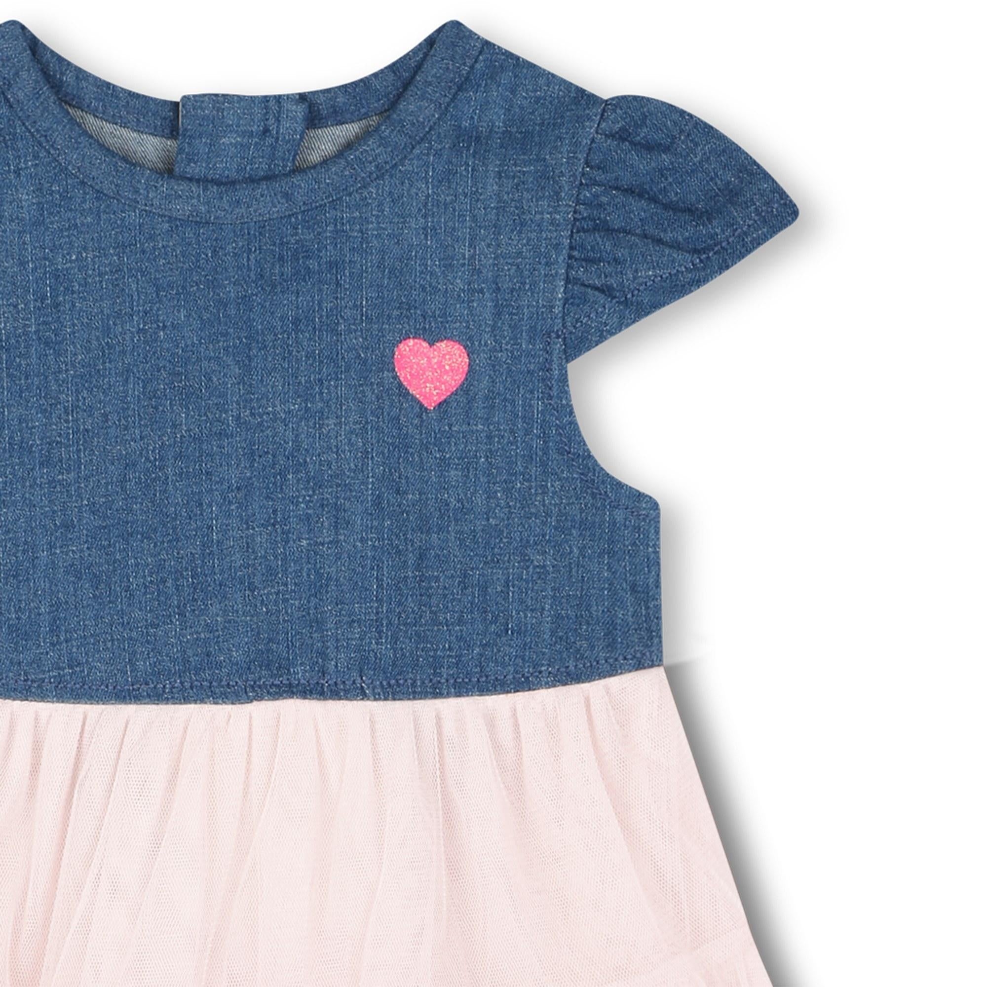Vestito plissettato U20814 Z10 BILLIEBLUSH 