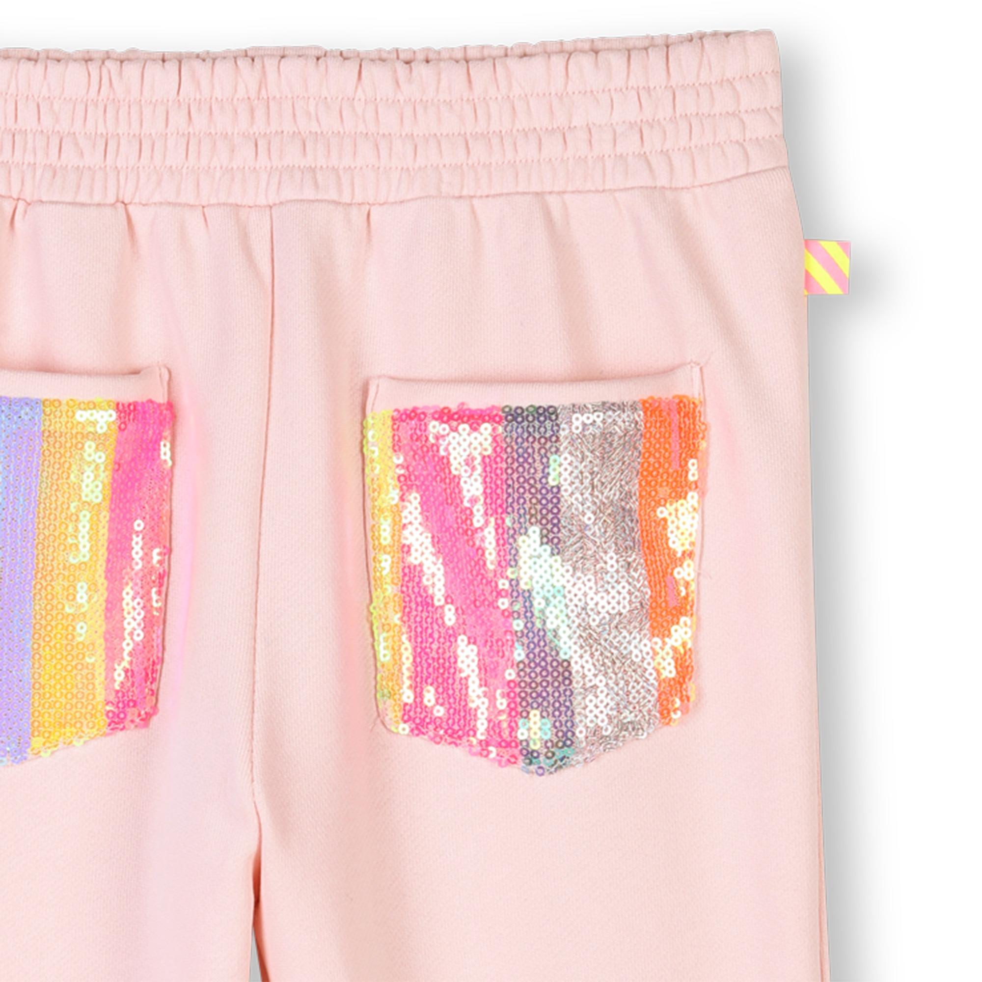 Pantaloni con paillettes U21065 45X BILLIEBLUSH 