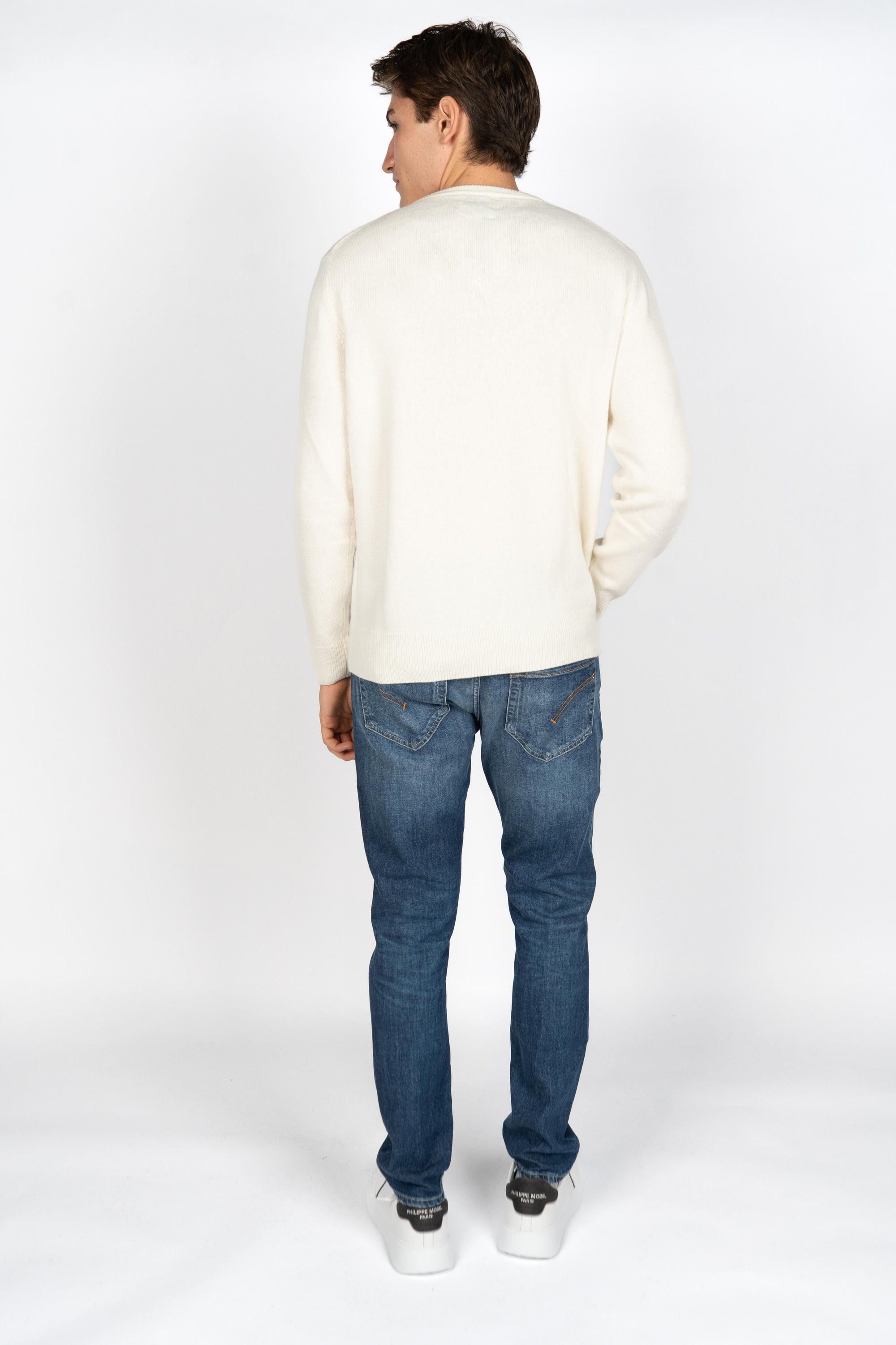 Maglione Heron con jacquard Vacanze di Natale HER0001 02226I MC2 SAINT BARTH 