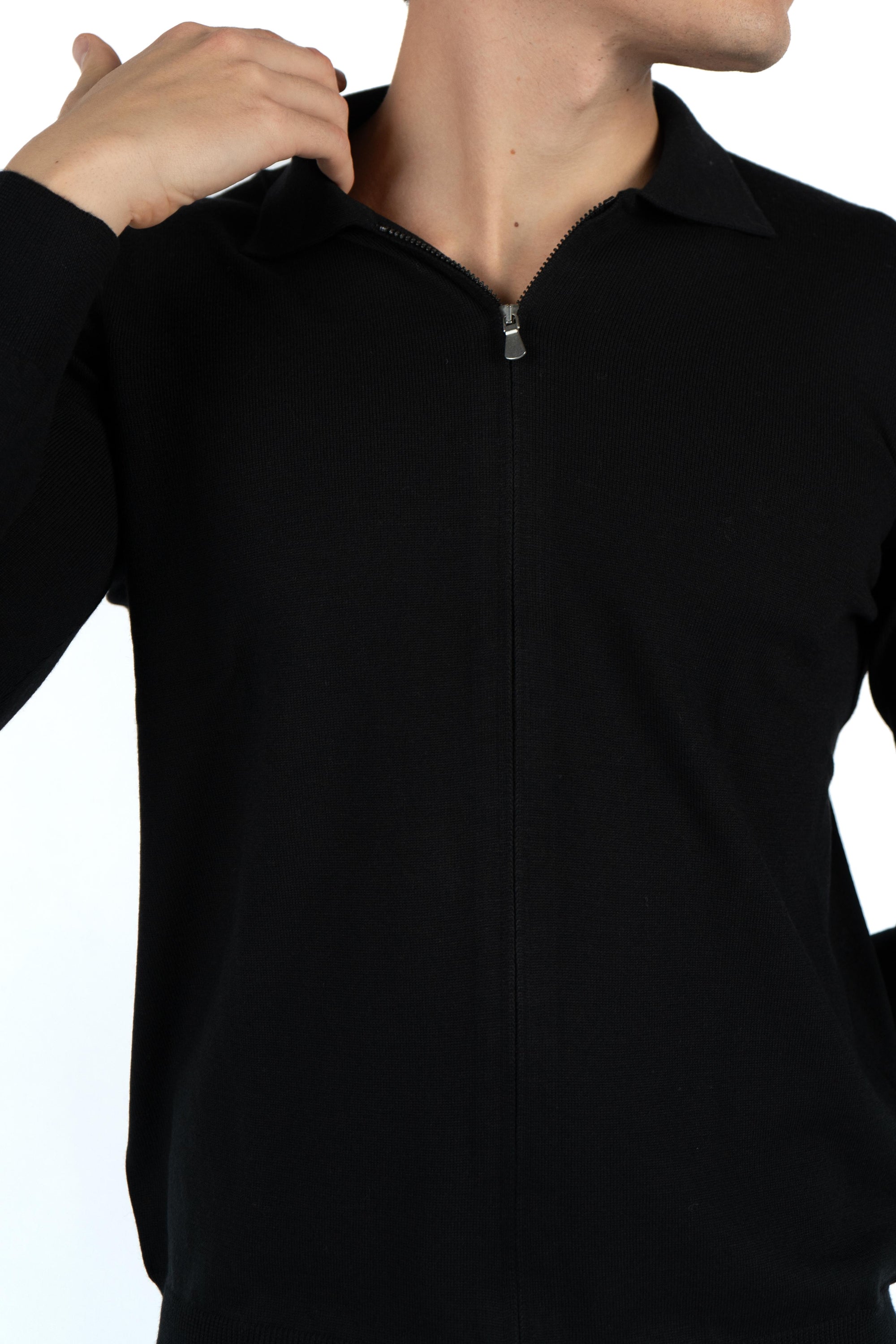 Polo full zip 57196/14225 099 GRAN SASSO 