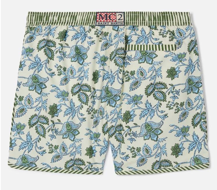 Costume mare Comporta con fantasia floreale CMP0001 07892L MC2 SAINT BARTH 