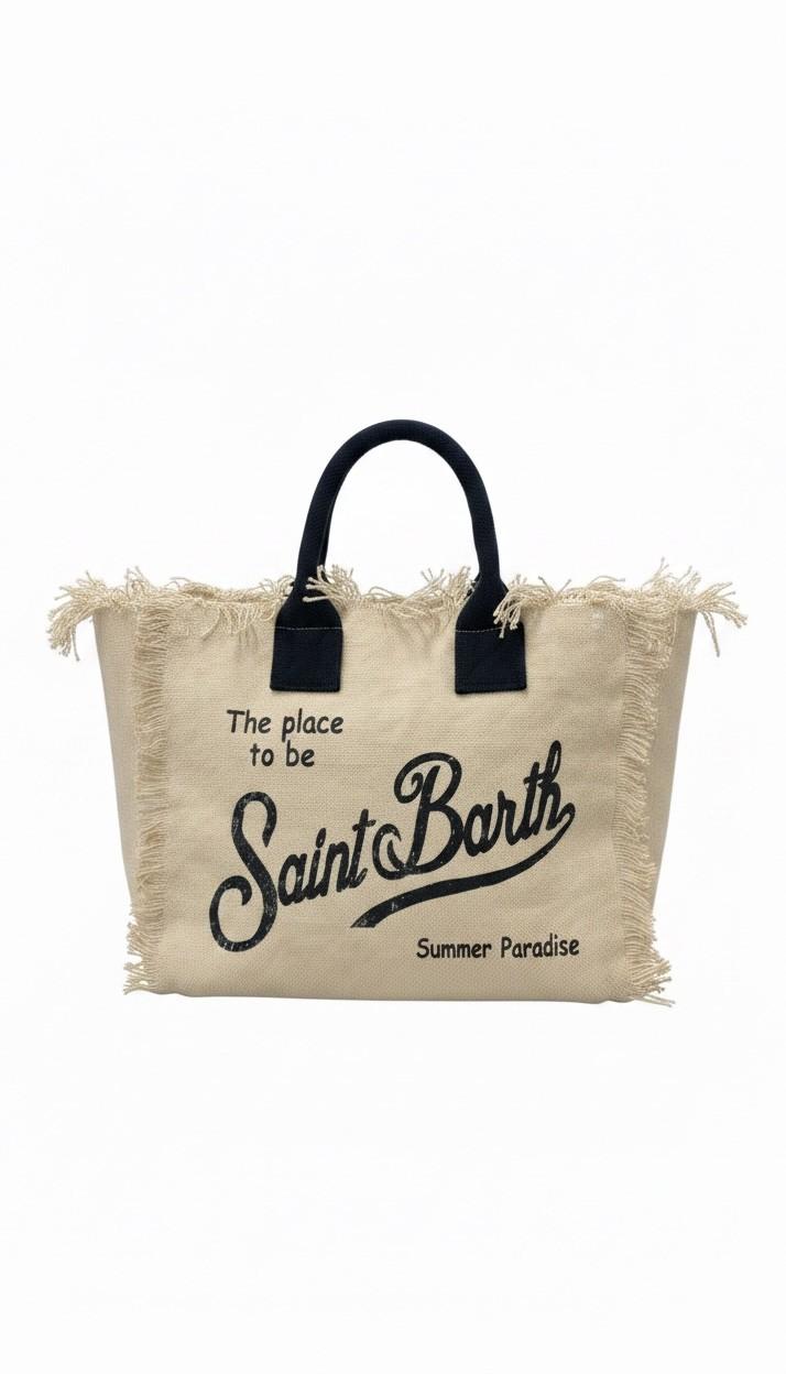 Borsa Colette in canvas COL0001 02564L MC2 SAINT BARTH 