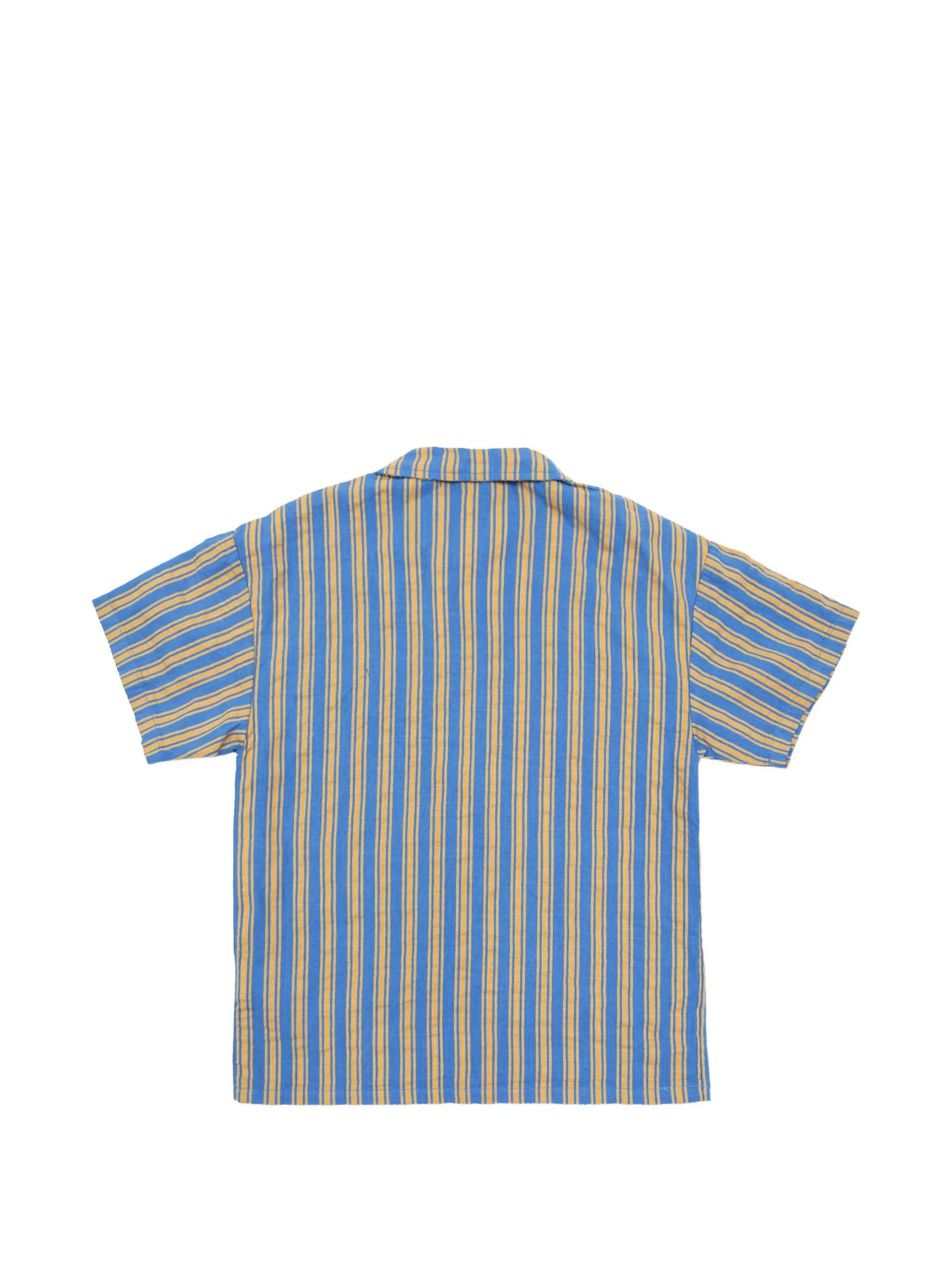 Camicia a righe con applicazione B126AC035 411 BOBO CHOSES 