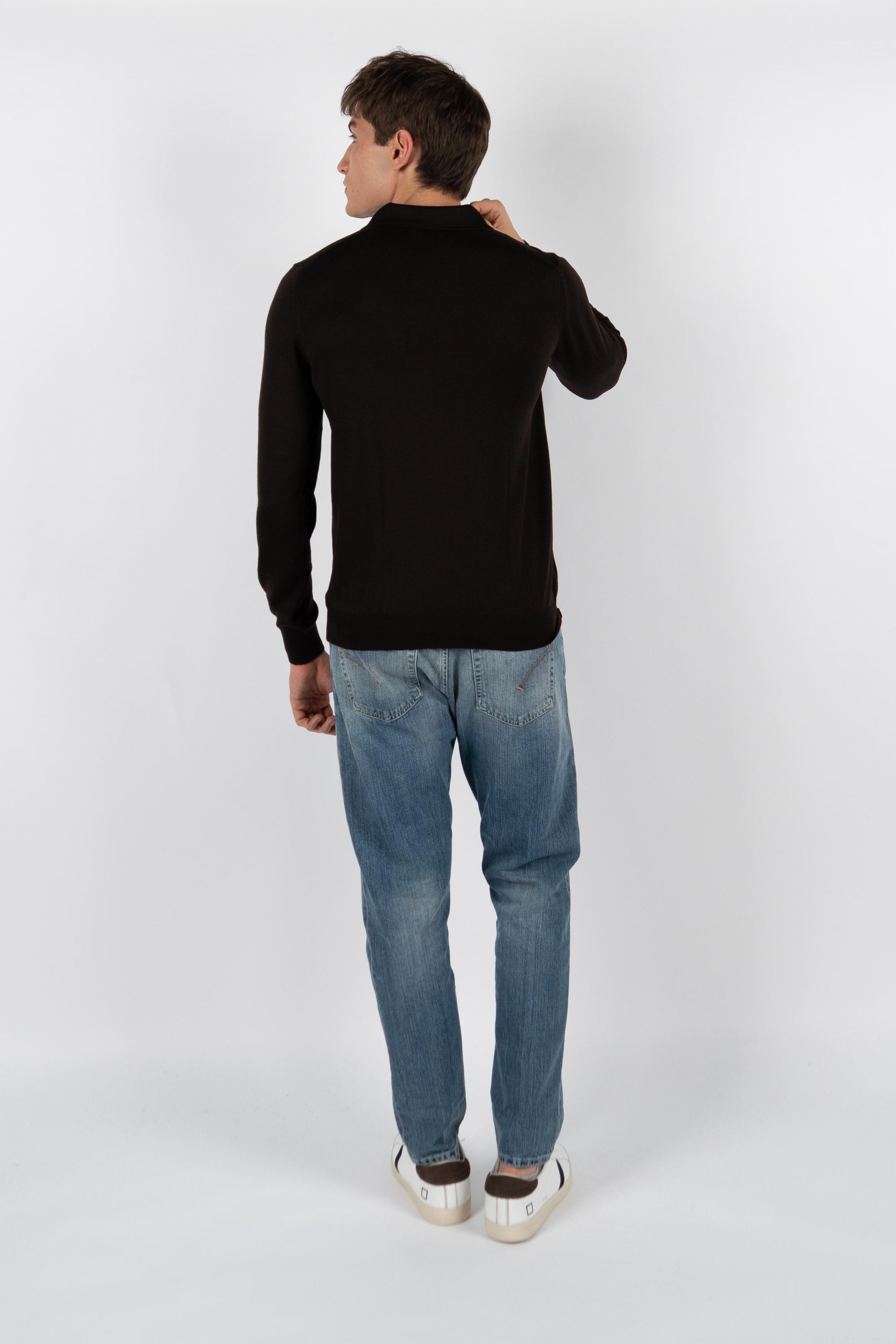 Polo in lana merino 55112/14290 195 GRAN SASSO 