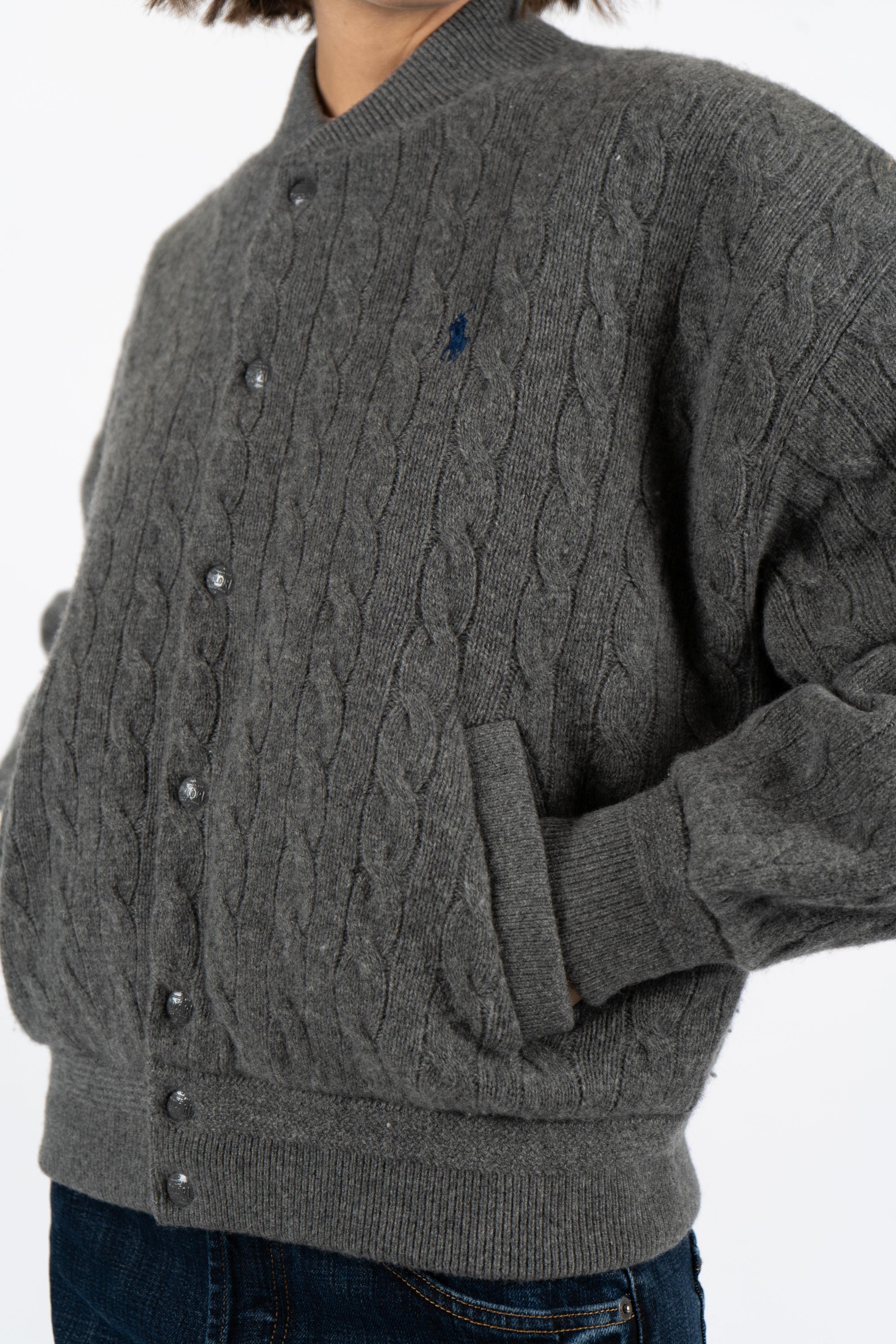 Giacca da aviatore in lana e cashmere 211966122 001 POLO RALPH LAUREN 