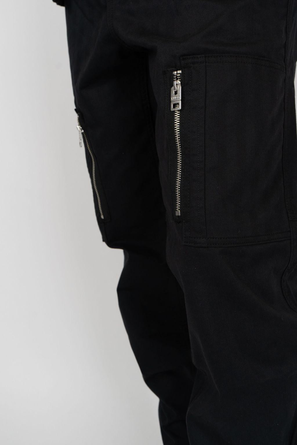 Pantaloni relaxed fit con dettagli zip 50541379 001 HUGO 