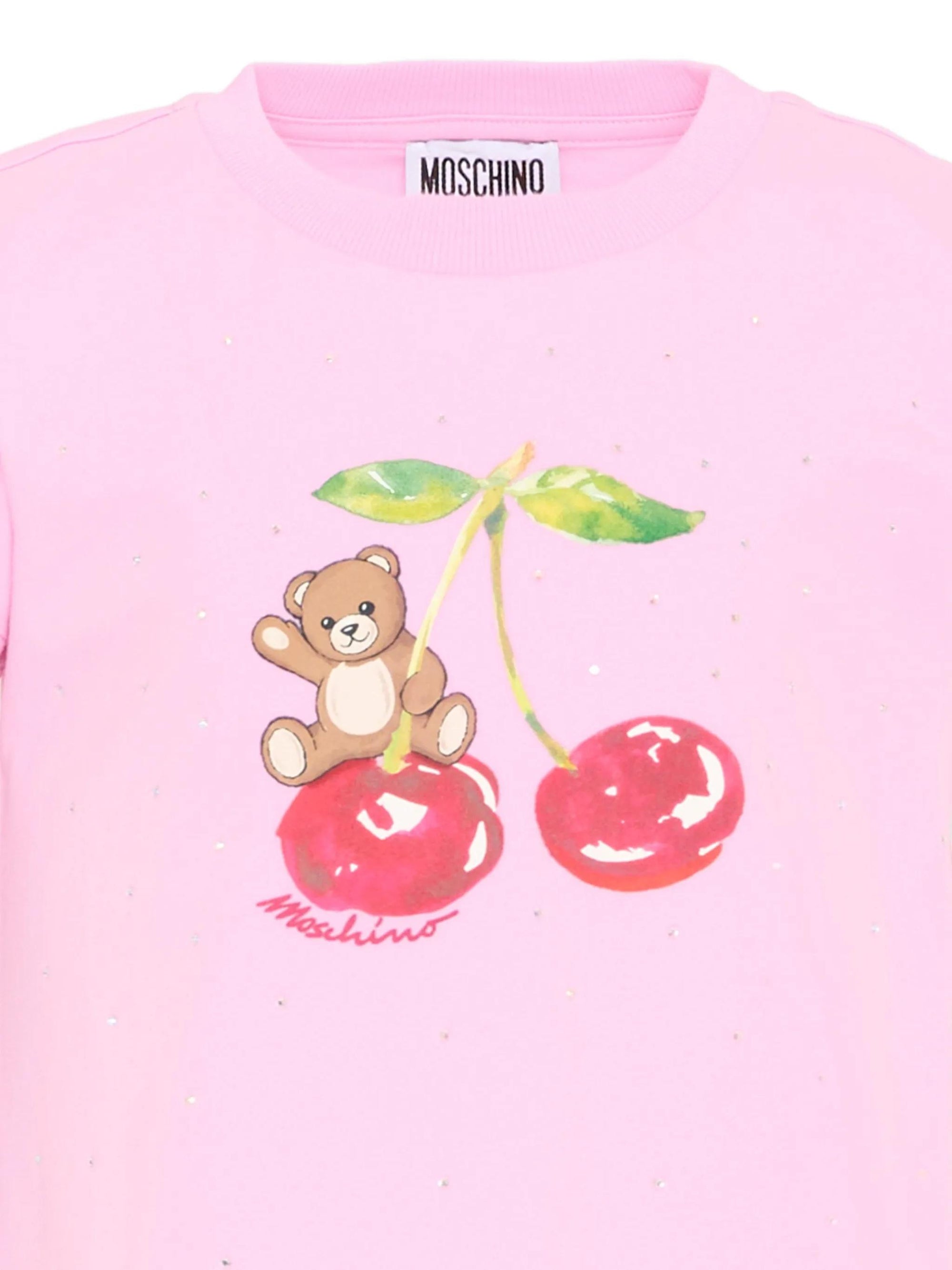 T-shirt Teddy Bear HFM06KLBA10 51473A MOSCHINO KID 