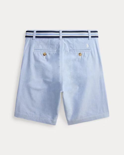 Short Oxford in cotone con cintura 322963291 502 POLO RALPH LAUREN 