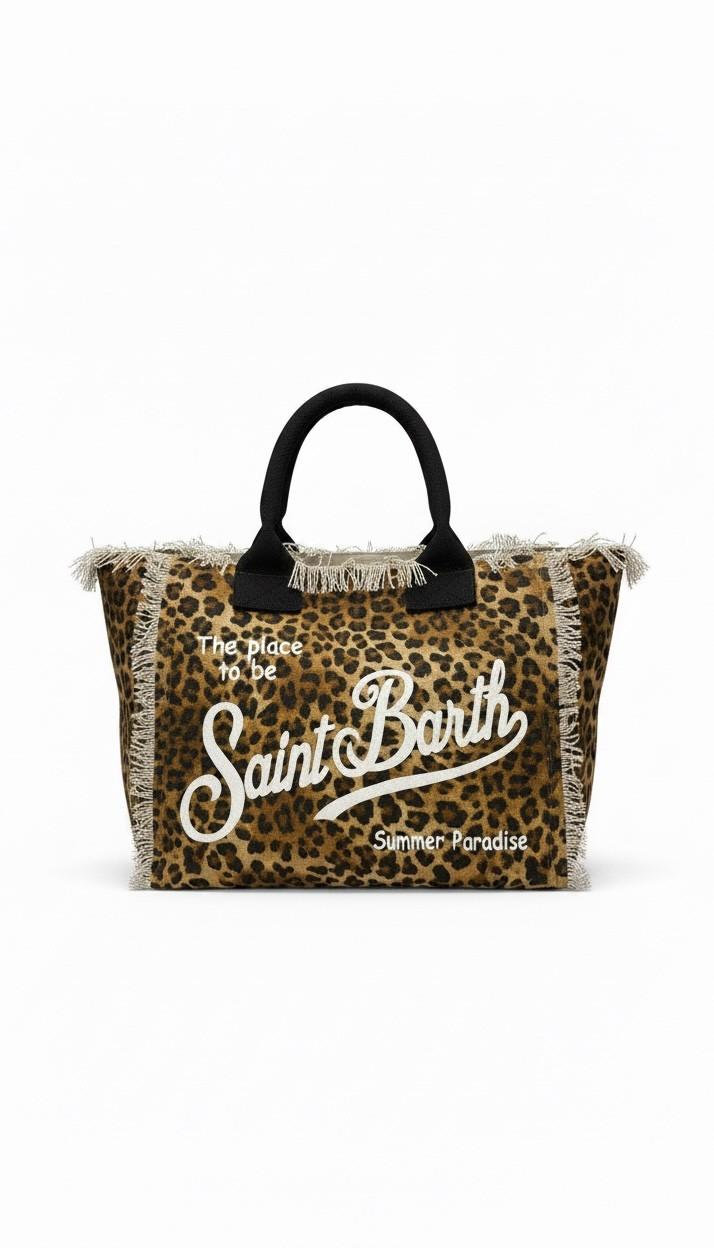 Borsa a spalla Vanity in canvas VANI001 00427L MC2 SAINT BARTH 