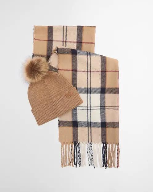 Set regalo Berretto Dover & Sciarpa Hailes LGS0054 BE31 BARBOUR 