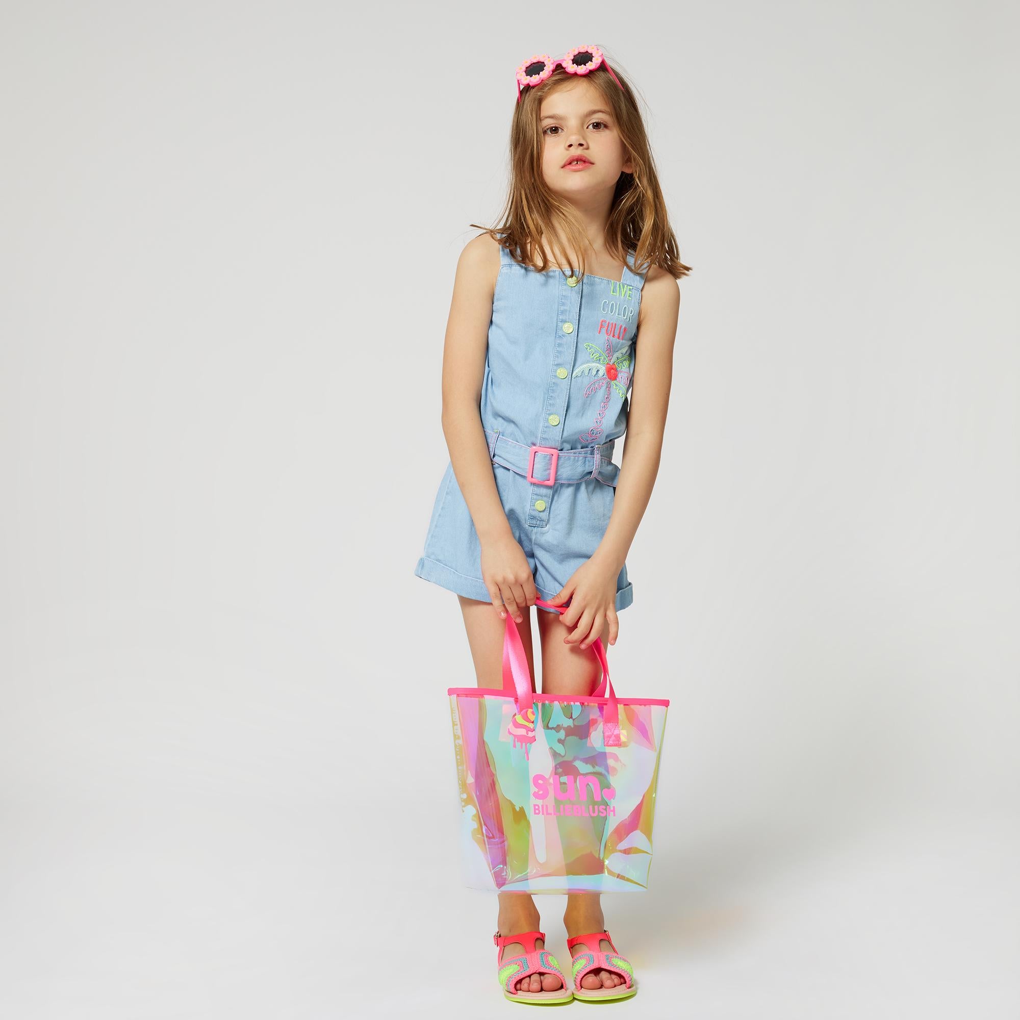 Occhiali da sole con applicazione a fiori U20808 47A BILLIEBLUSH ACCESSORIES 