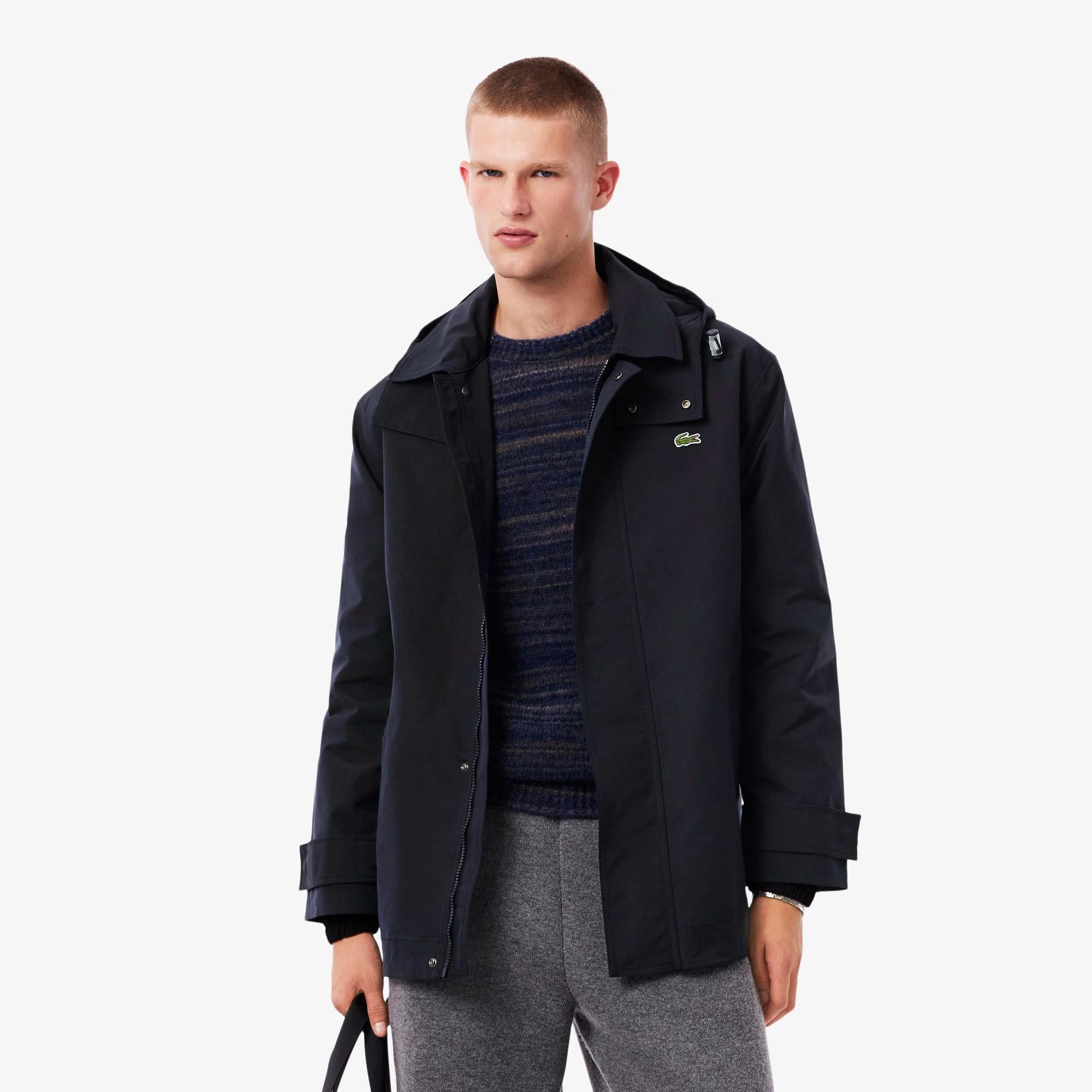 Parka midi impermeabile BH5090 HDE LACOSTE 
