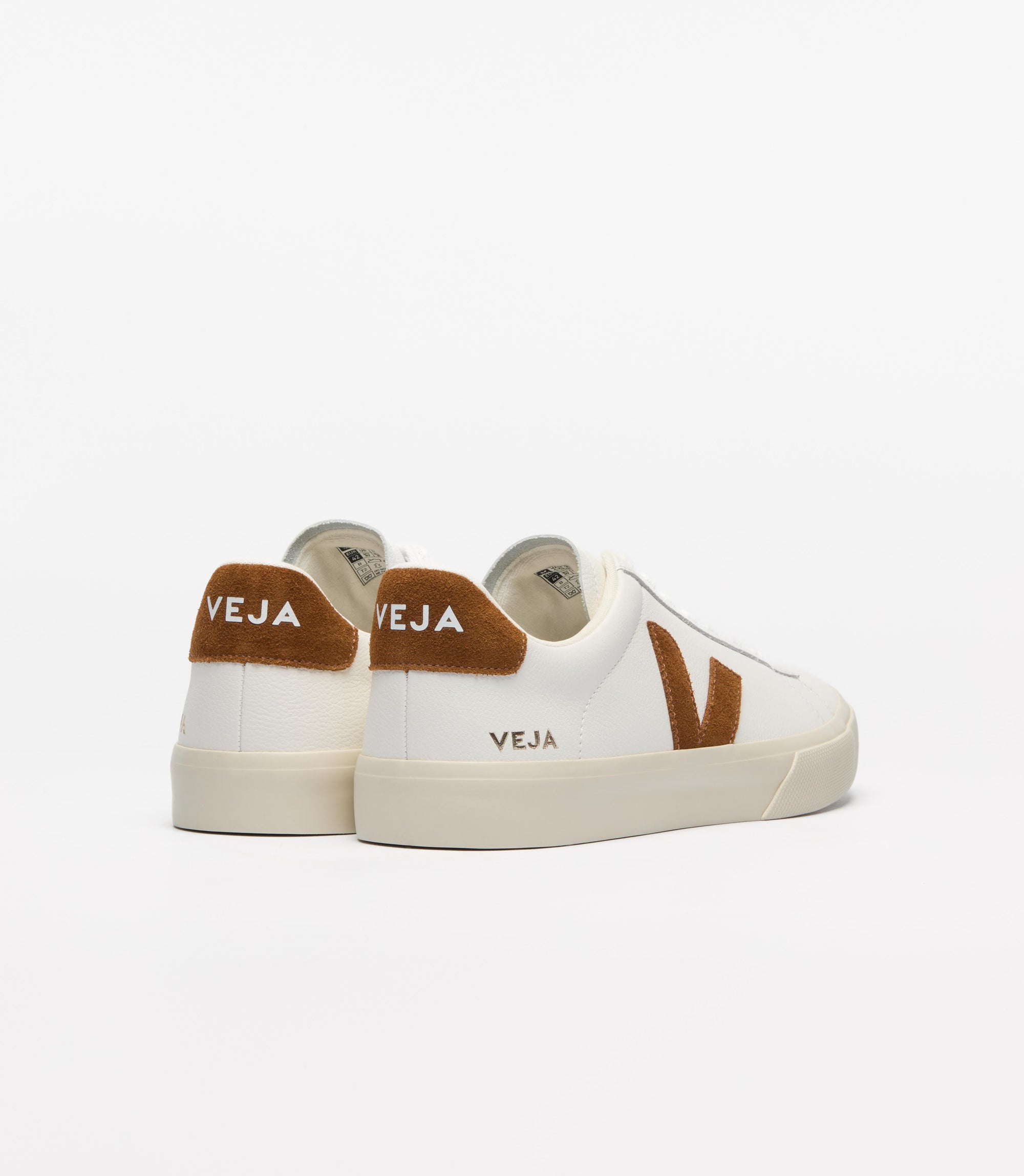 Sneakers campo leather white cognac CP0521 058 VEJA 
