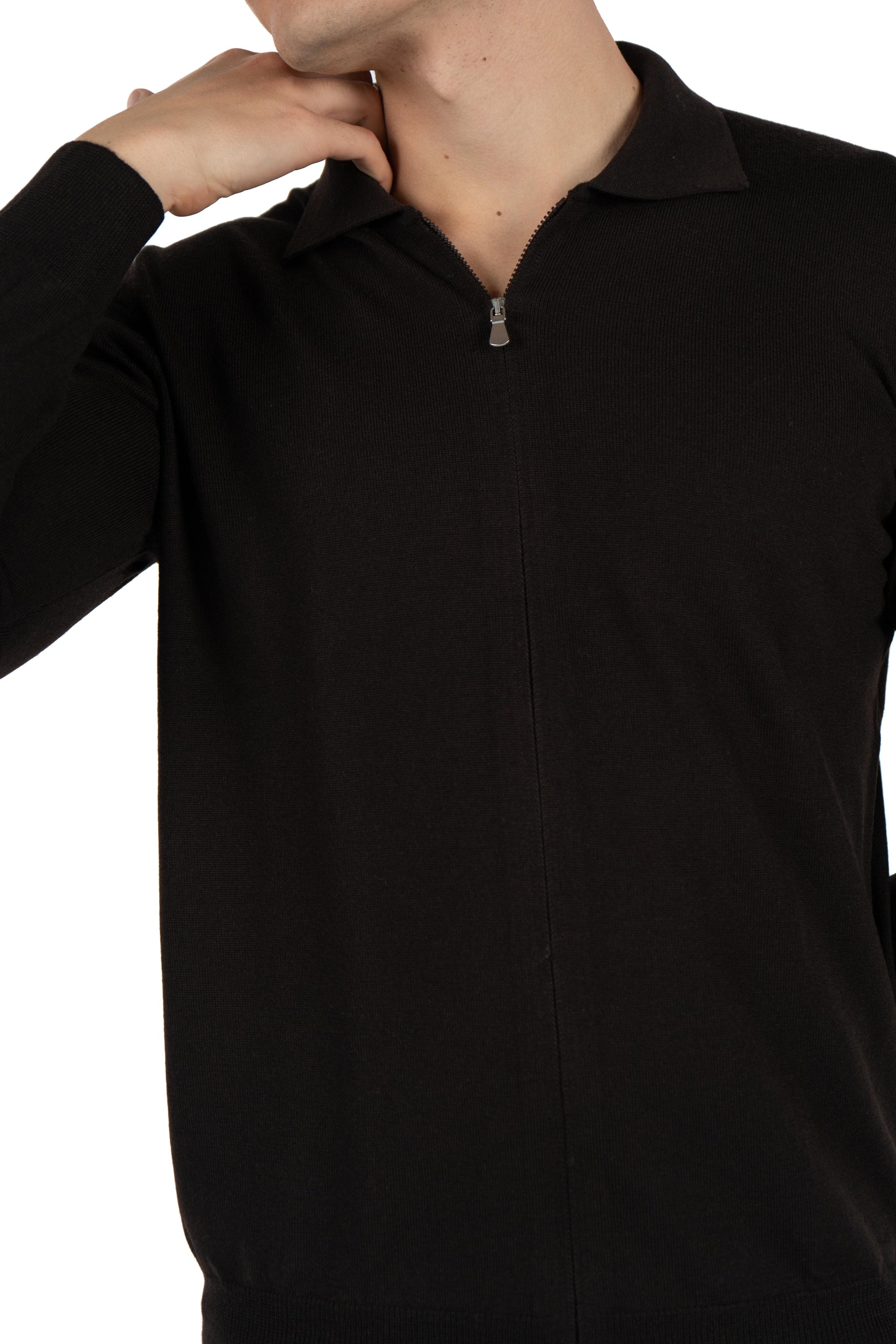 Polo full zip 57196/14225 195 GRAN SASSO 