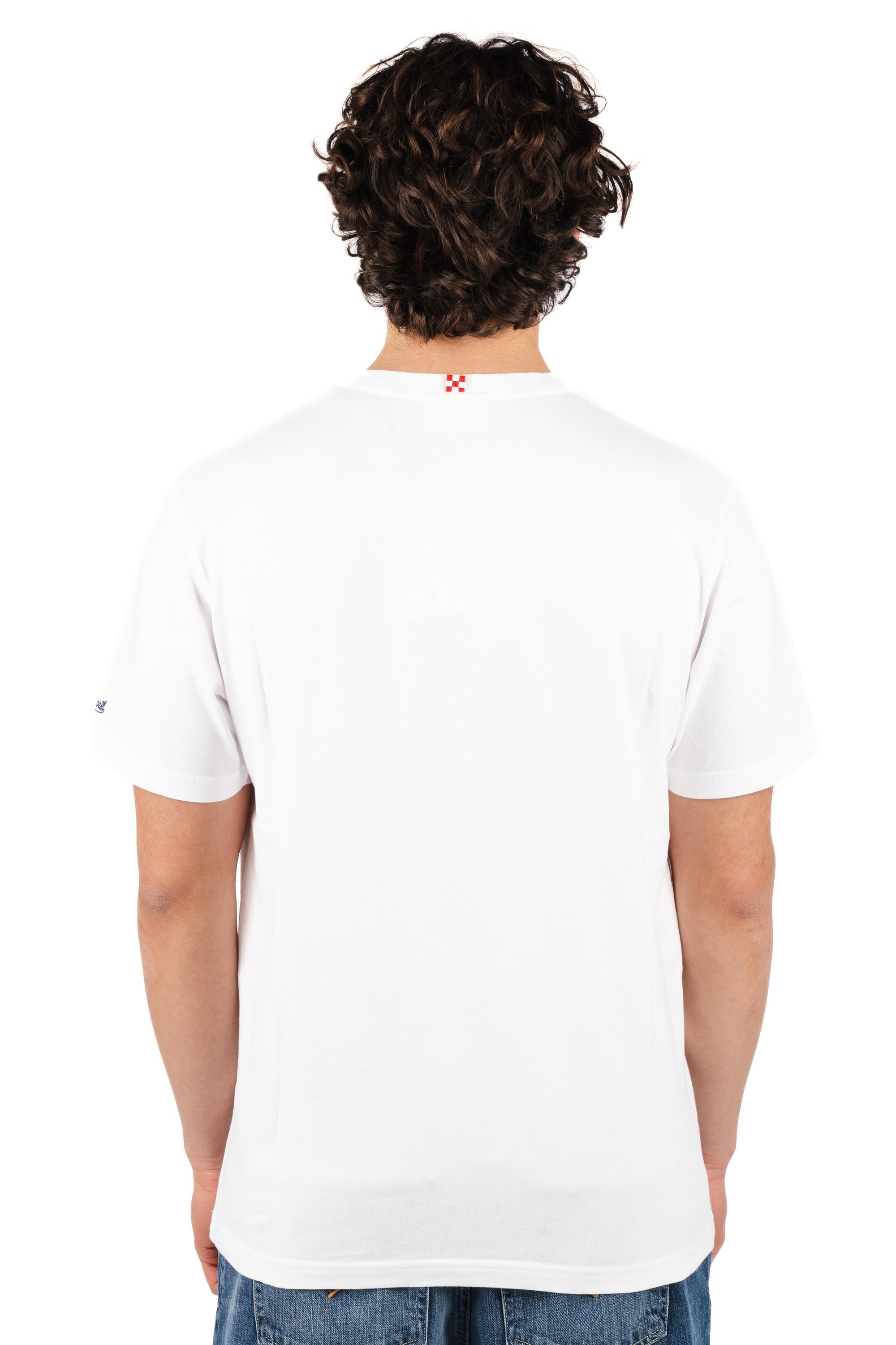 T-shirt Portofino ricamo King of scooter POT0001 04328L MC2 SAINT BARTH 