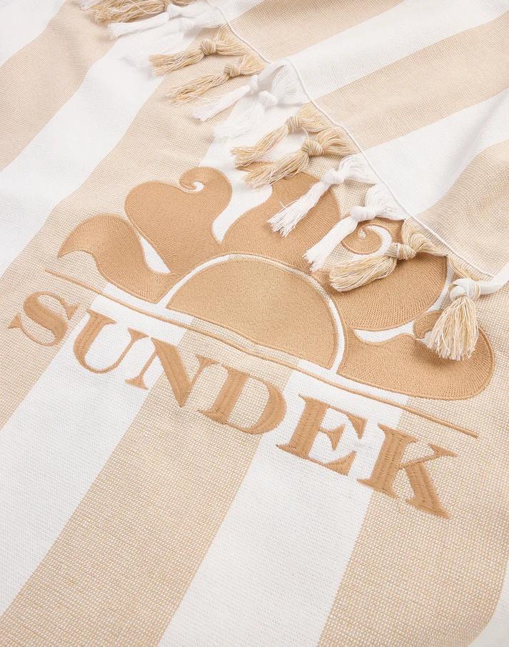 Telo mare Fouta jacquard rigato durian AM321ATC1000 A7201 SUNDEK 