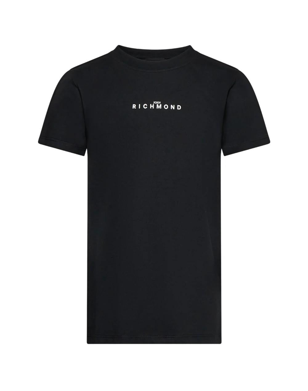 T-shirt con logo RBP26005TS BLACK RICHMOND 