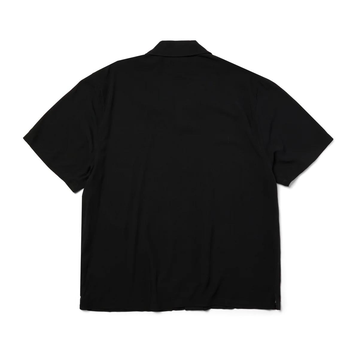 Dogged Resort Shirt BU00266 BLACK HUF 