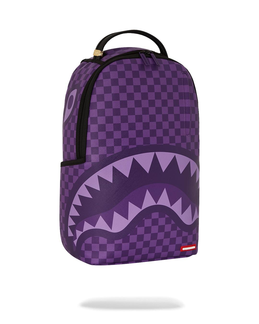Zaino purple shark in Paris 910B7645 NSZ SPRAYGROUND 