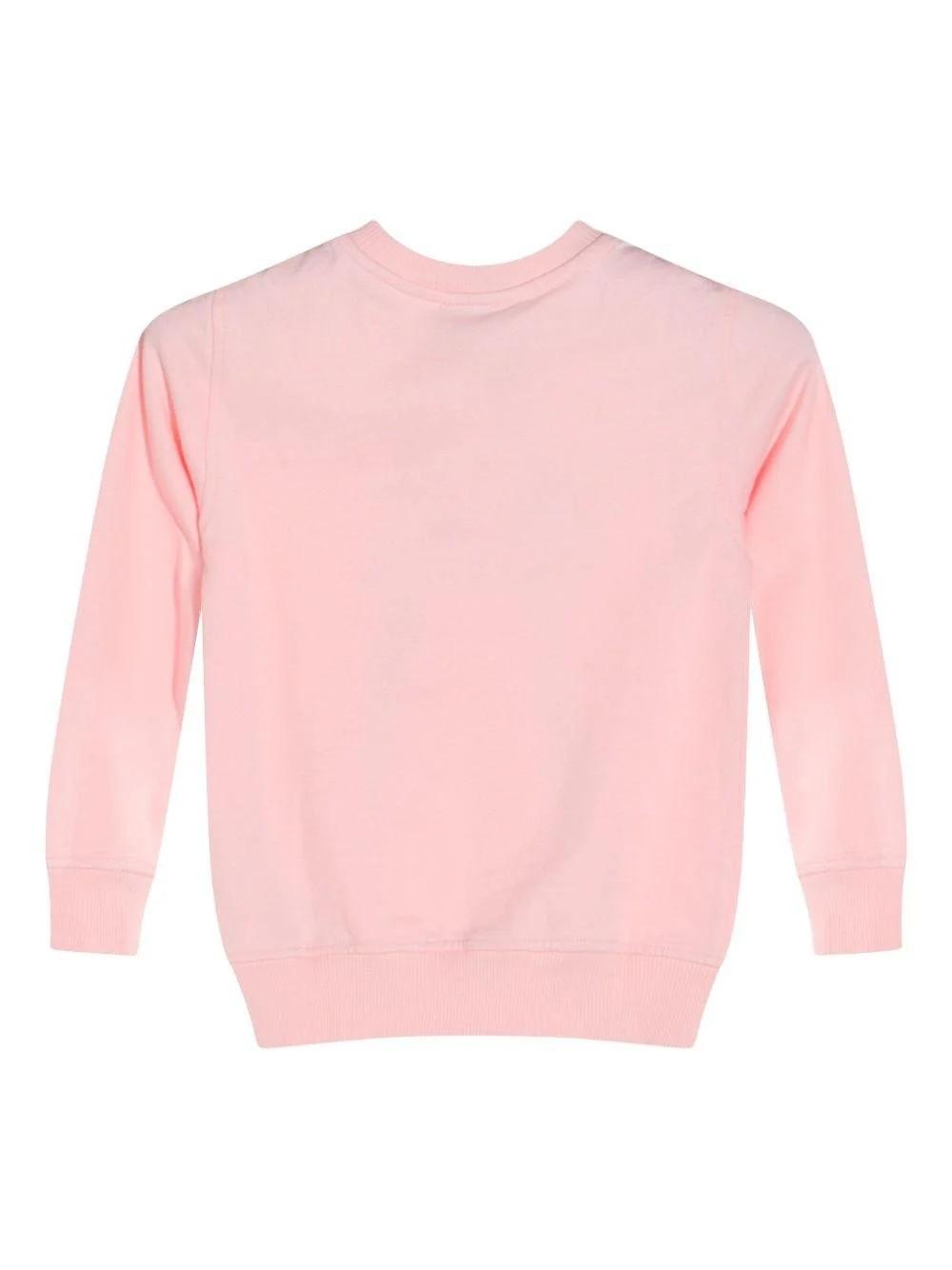 Felpa con stampa Teddy Bear HPF08VLCA83A 50209A MOSCHINO KID 