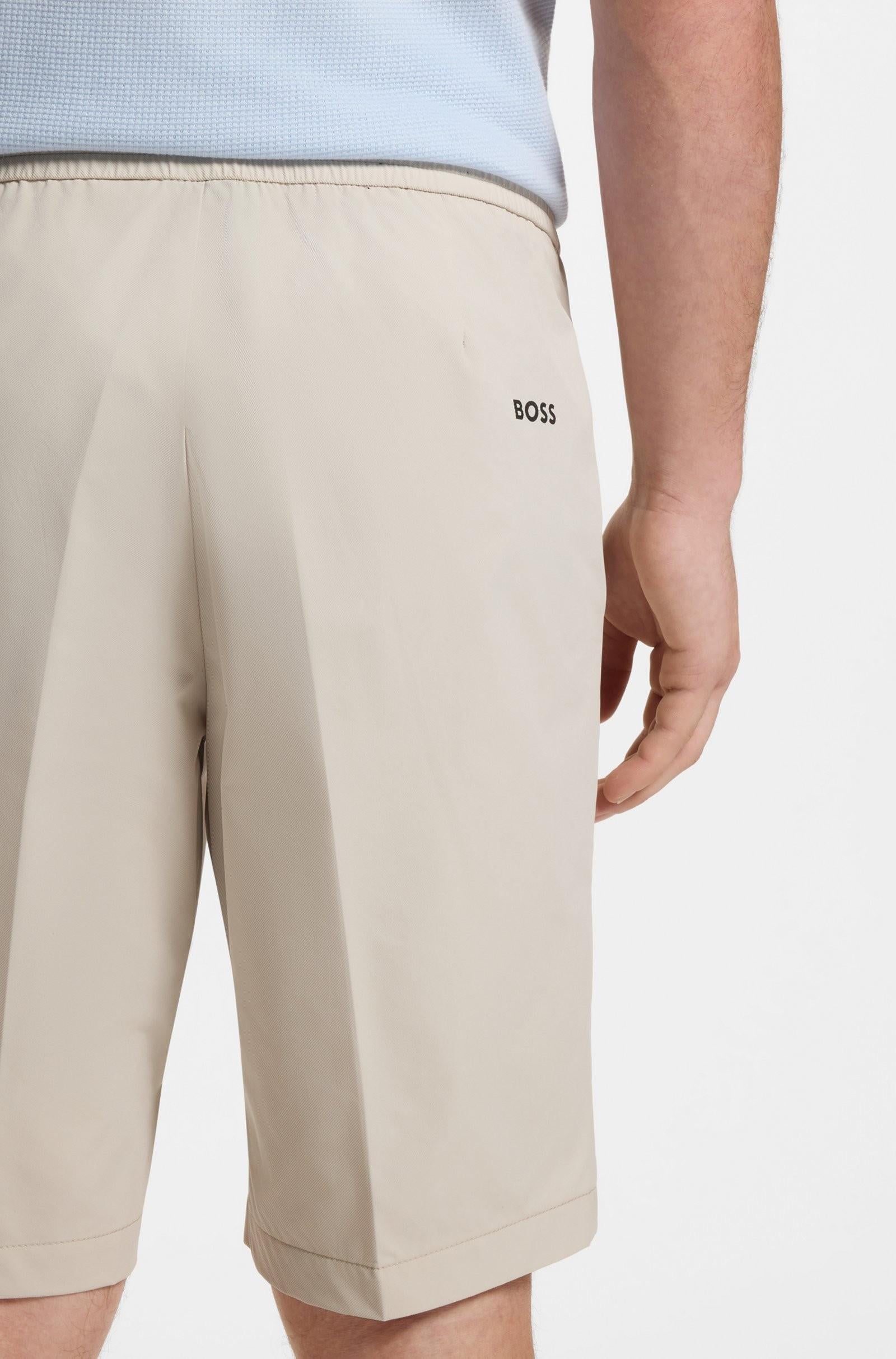 Shorts regular fit idrorepellenti in twill ad asciugatura rapida 50558953 272 BOSS 