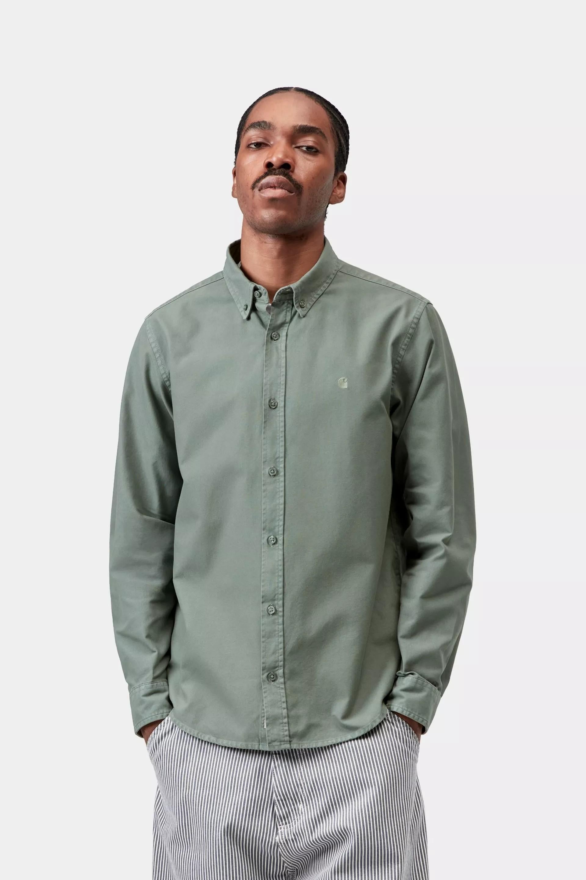 L/S Bolton Shirt I030238 3GDGD CARHARTT WIP 