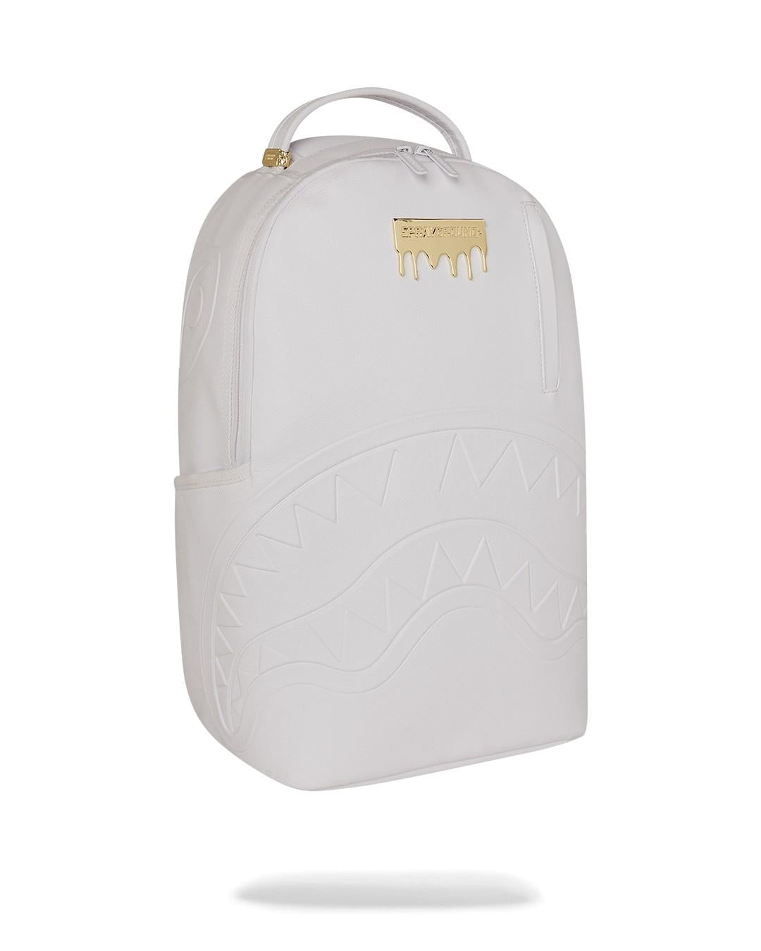 Gold brick luxe white dlxsv backpack 910B9245 NSZ SPRAYGROUND 