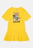 Abito Teddy Bear con ruches