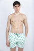 Costume classico elasticizzato Comfort Light con stampa tartarughe verde