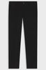 Pantaloni slim fit in gabardine di cotone elasticizzato