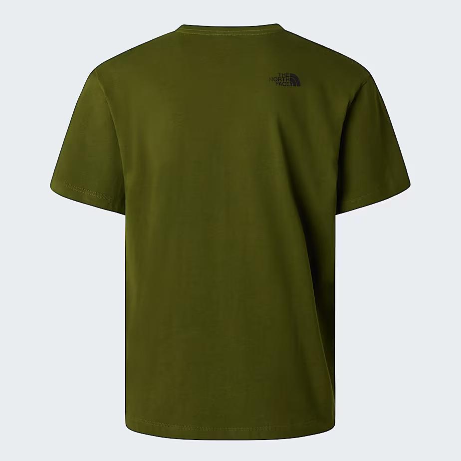 T-shirt Mountain Logo Relaxed con grafica NF0A8GUU FN41 THE NORTH FACE 
