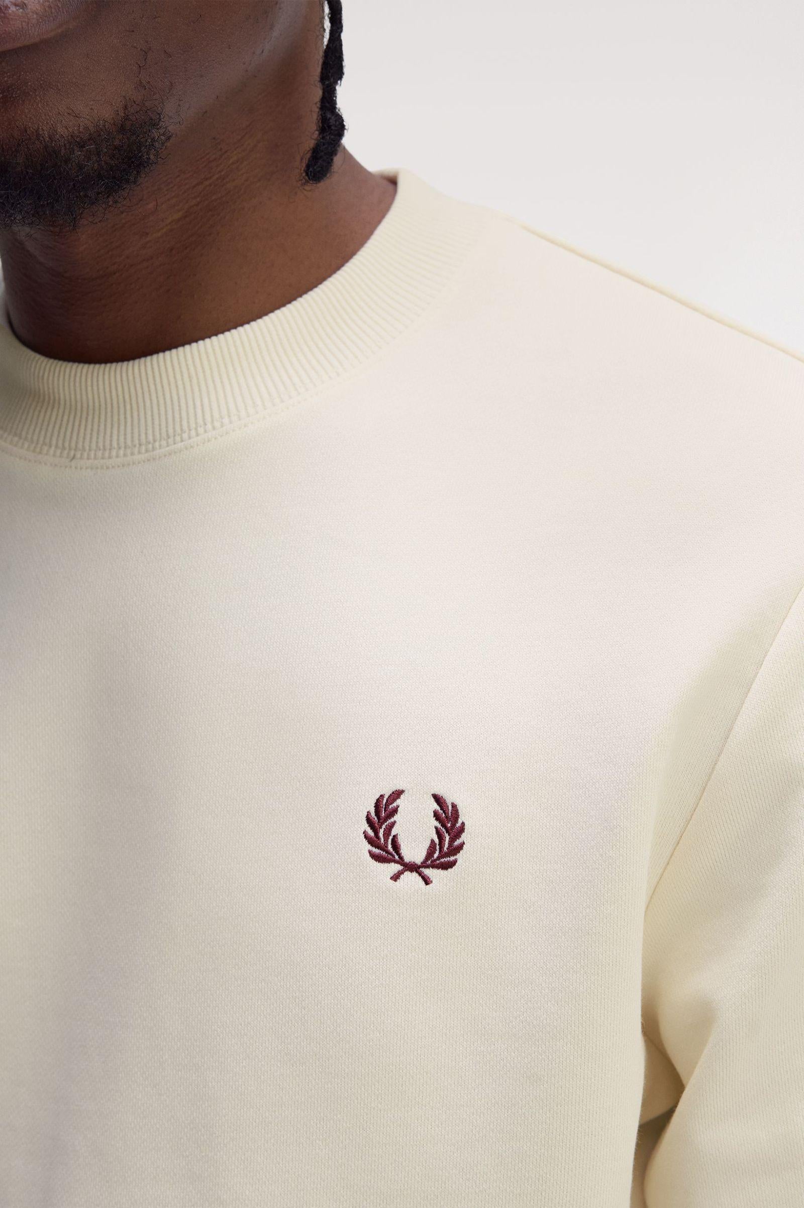 Felpa Girocollo M753555 Z46 FRED PERRY 