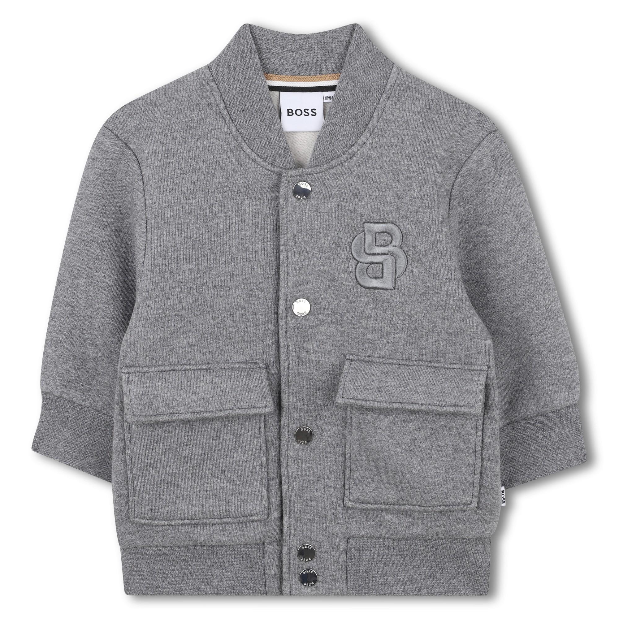 Set cardigan e pantalone in pile J52482 A46A BOSS 