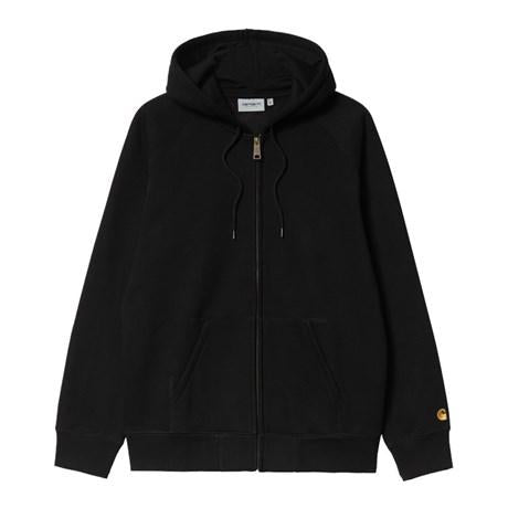 Hooded Chase Jacket nero I033664 00FXX CARHARTT WIP 
