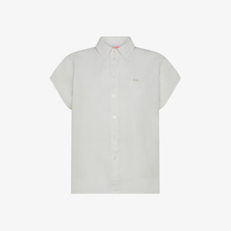Camicia in lino S35222 01 SUN68 