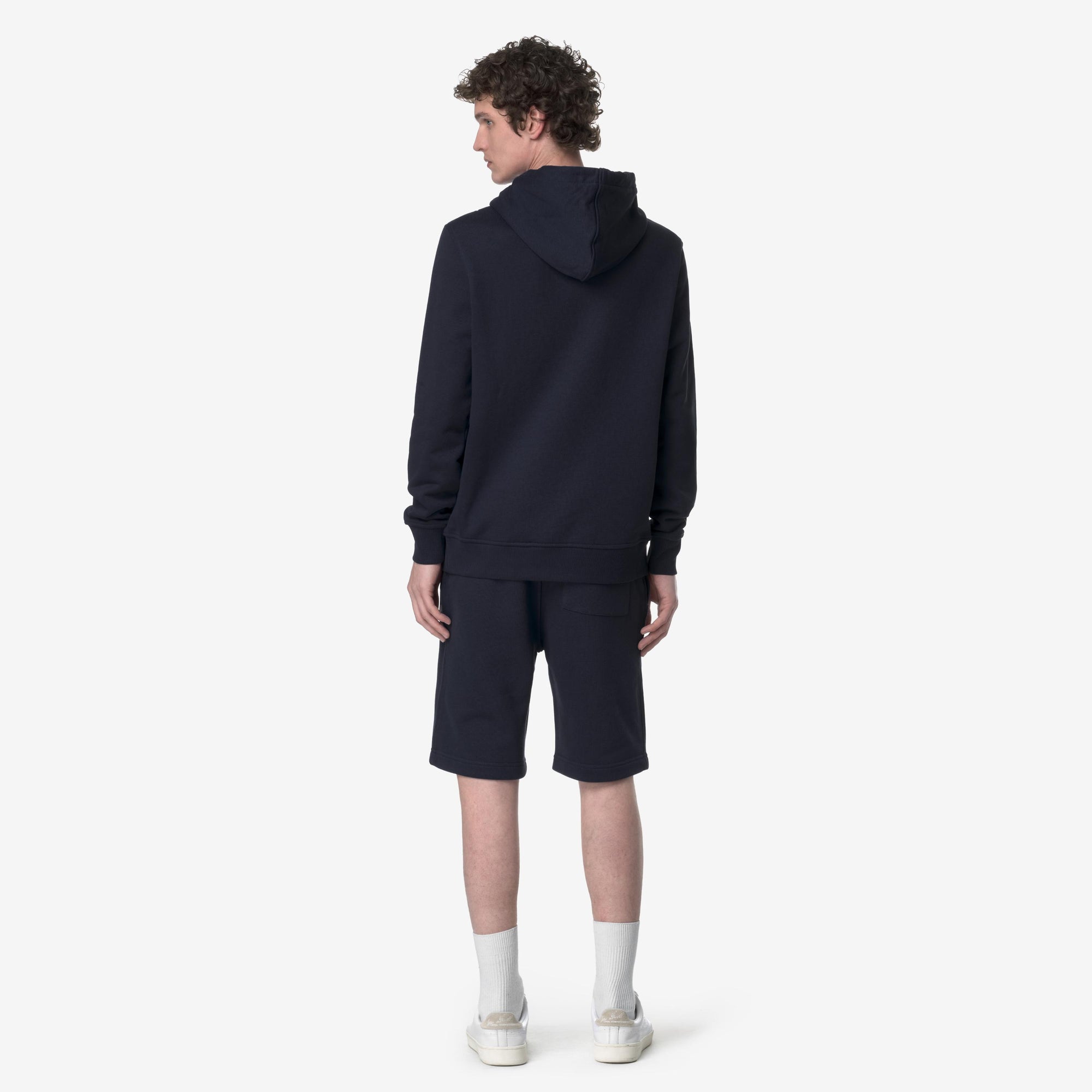 Bermuda da Uomo Sportivi in French Terry Blu con Tasche K1151SW K89 K-WAY 